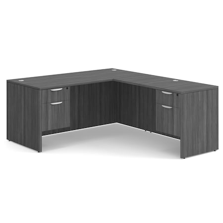 Officesource 29.50'' H, Coastal Gray, 66.00'' W X DBLHLOS102CG